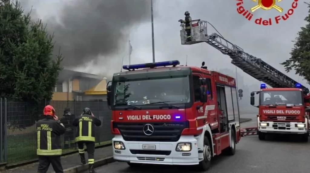 Italia, incendio all’ospedale: fumo nero nei corridoi e pazienti evacuati
