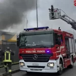 Ospedale italiano in fiamme: fumo nero nei corridoi e pazienti evacuati
