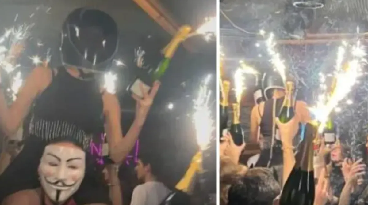 Crans-Montana, chi era davvero la ragazza col casco ripresa nei video