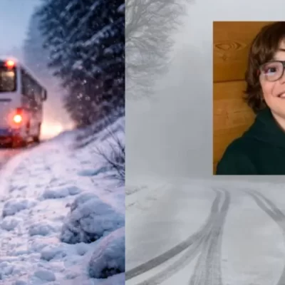 Bimbo di 11 anni fatto scendere dal bus nella neve perché senza biglietto: autista sospeso e denunciato