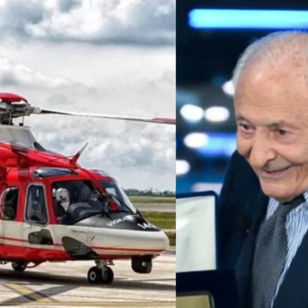 Sanremo, elisoccorso dei Vigili del Fuoco per portare Mogol a Roma: scoppia la polemica