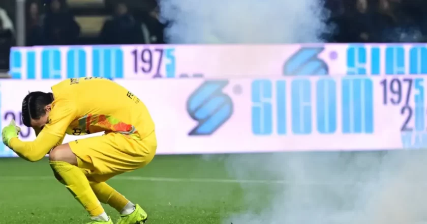 Petardo contro Audero, stangata del Viminale: trasferte vietate ai tifosi dell’Inter