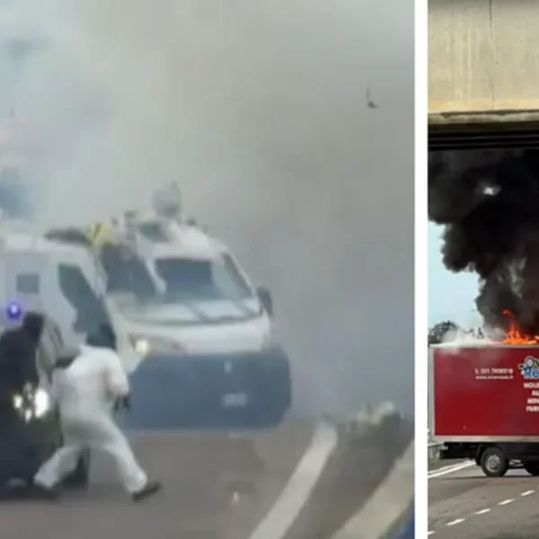 Assalto a portavalori sulla Lecce-Brindisi: esplosioni e sparatoria, traffico in tilt