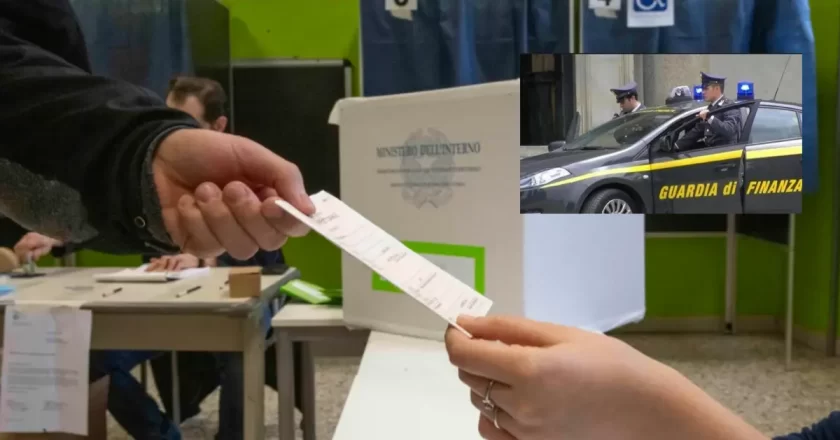 Foto alla scheda elettorale al seggio: bloccato dalla Guardia di Finanza a Catania