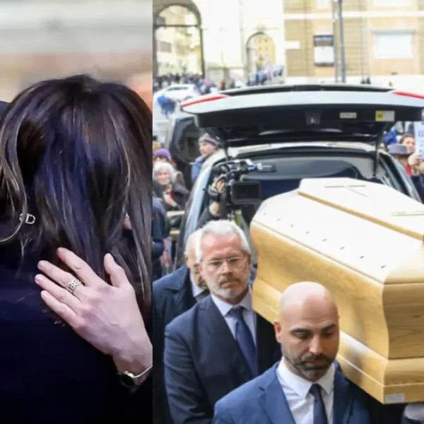 Funerali Bonaccorti, la figlia Verdiana non ha retto: visibilmente provata dal lutto
