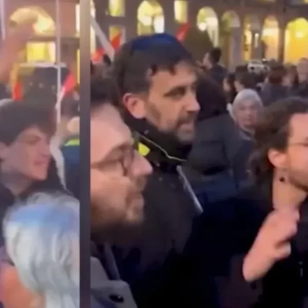 Festa per il No finisce in rissa: insulti e tensioni in piazza