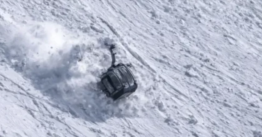 Svizzera, cabina dell’ovovia precipita per il vento: un morto e diversi feriti