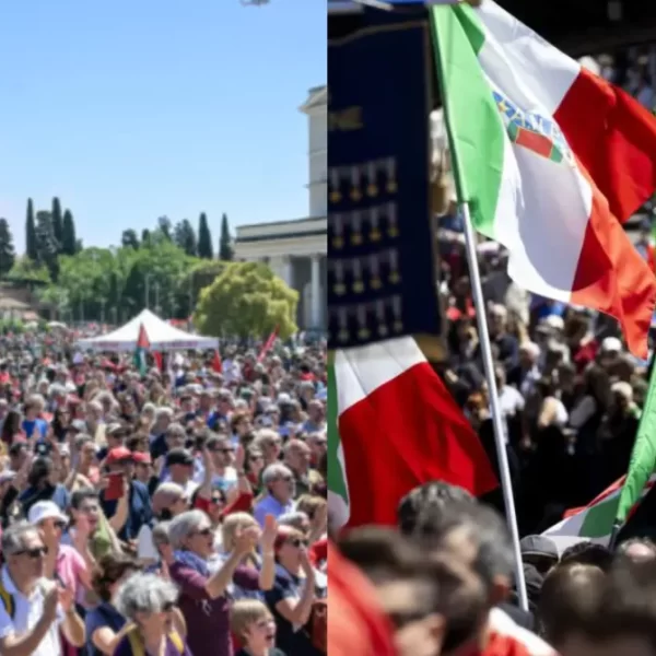 Italia, spari al corteo del 25 aprile: colpita una coppia