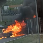 Auto in fiamme a Fiume Veneto, cos’è successo e come sta il conducente