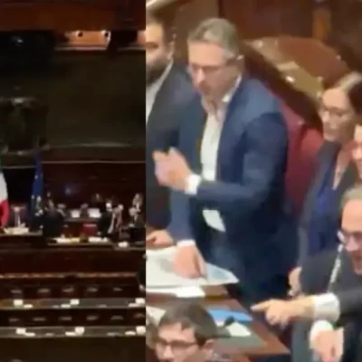 Bufera alla Camera durante l’inno d’Italia: Bonelli perde le staffe, caos totale – VIDEO