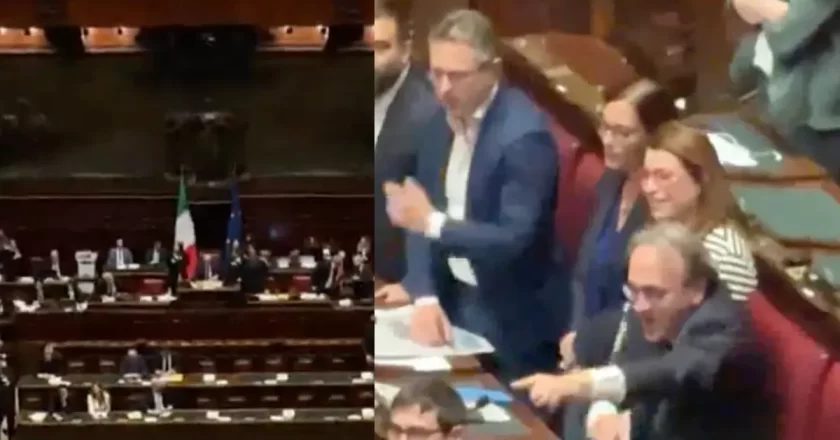 Bufera alla Camera durante l’inno d’Italia: Bonelli perde le staffe, caos totale – VIDEO