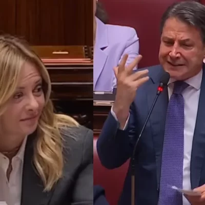 Scontro Meloni-Conte alla Camera: attacchi su bonus e povertà