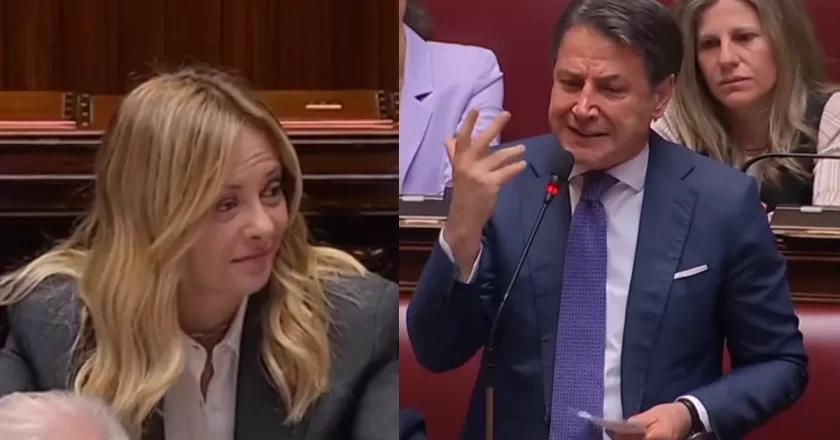 Scontro Meloni-Conte alla Camera: attacchi su bonus e povertà