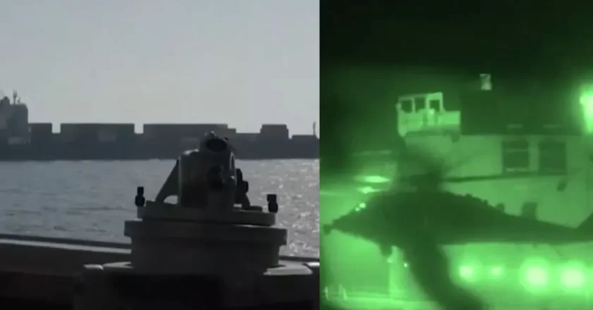 Marines assaltano di notte una nave iraniana nel Golfo dell’Oman