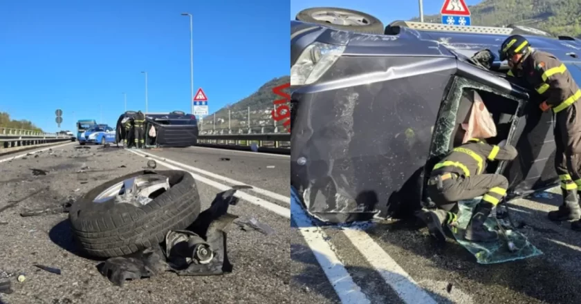 Incidente sulla A9 Como-Chiasso, caos traffico e autostrada paralizzata