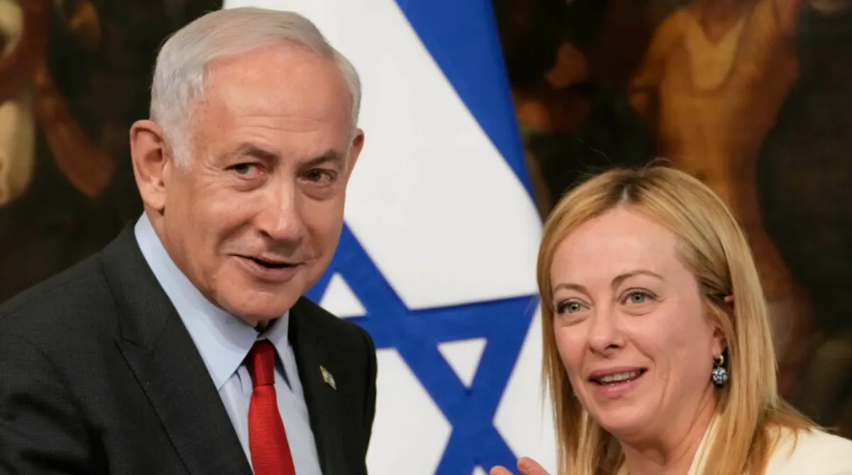 meloni netanhyau