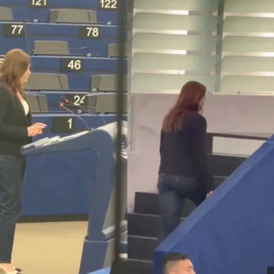 Ilaria Salis evita il confronto in Aula, Sardone pubblica il video: “Scappa ancora”