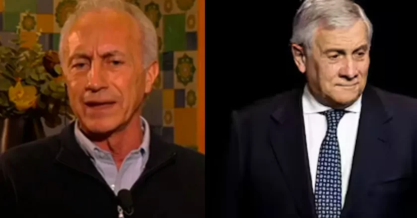 Travaglio demolisce Tajani: “Un’ameba sequestrata 4 ore dai figli di Berlusconi”