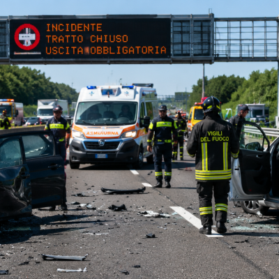 Tragico incidente in autostrada: chiuso il tratto dopo il violento schianto