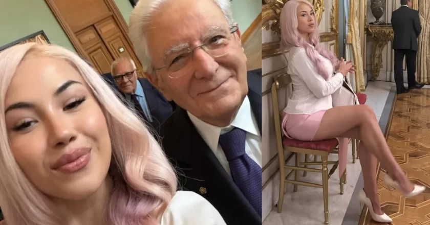 Anna Pepe al Quirinale con Mattarella: il selfie social scatena polemiche sul look