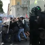 Scontri a Torino al corteo del Primo Maggio: tensione davanti a Askatasuna, cariche e lacrimogeni