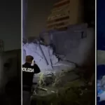 Italia, crolla una parte della Vela Rossa durante la demolizione: paura tra i residenti