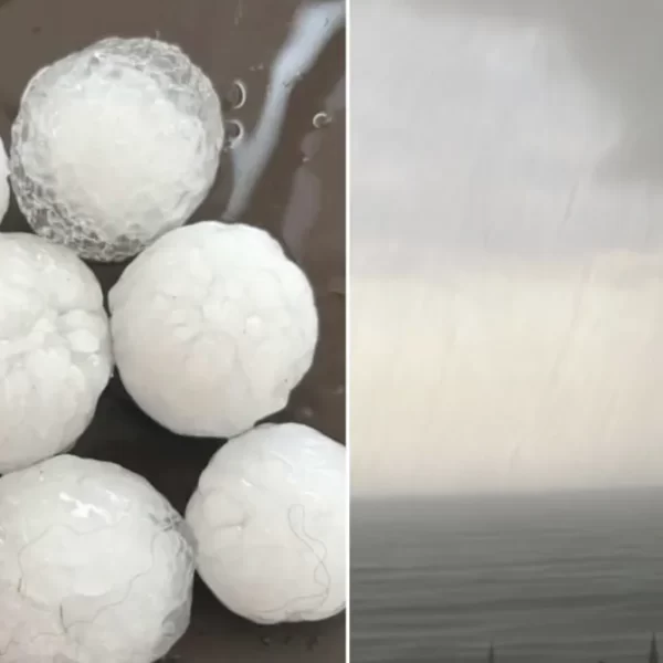 Maltempo in Italia: grandine come palline da golf, strade come fiumi di ghiaccio
