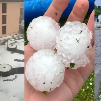 Maltempo al Nord, grandine grossa come palline da golf colpisce Brescia, Venezia, Legnano e Treviso – VIDEO