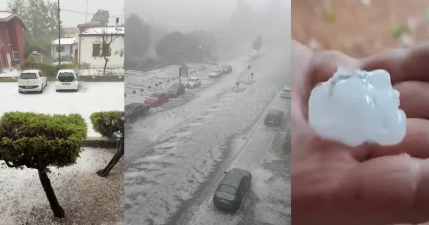 Meteo in tilt nel Pordenonese: grandine ad Aviano e Casarsa, temporali in arrivo per il 2 giugno. Le previsioni