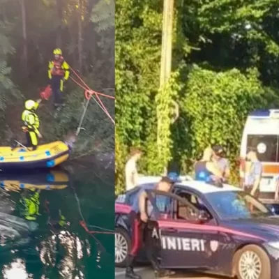 Tragedia all’alba nel Milanese: auto con nove giovani nel canale, tre vittime