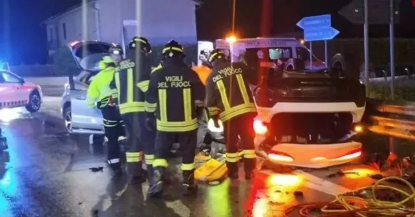 Tragico schianto nel Trevigiano, morto un uomo di 65 anni: sette feriti, due sono gravi