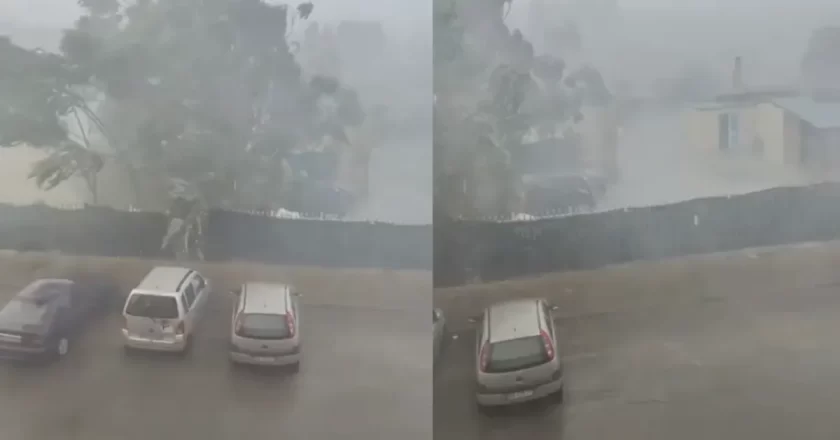 Maltempo improvviso a Taranto, bomba d’acqua sulla città: strade allagate, alberi caduti e traffico paralizzato – VIDEO