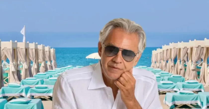 Quanto costa una giornata ad Alpemare, lo stabilimento balneare di Andrea Bocelli in Versilia
