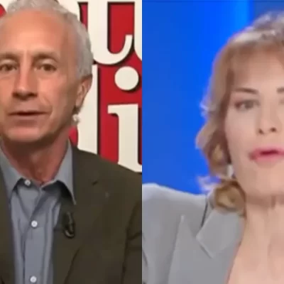Caso Minetti, Travaglio difende Il Fatto a Otto e Mezzo