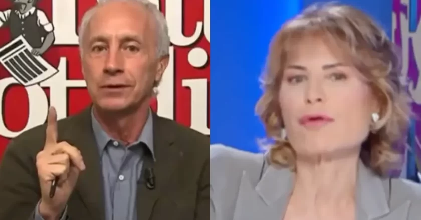 Caso Minetti, Travaglio difende Il Fatto a Otto e Mezzo