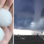 Tromba d’aria a Chioggia, danni agli stabilimenti balneari di Sottomarina: lettini e ombrelloni sollevati in aria