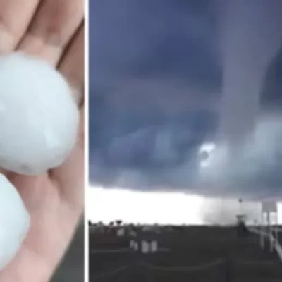 Tromba d’aria a Chioggia, danni agli stabilimenti balneari di Sottomarina: lettini e ombrelloni sollevati in aria