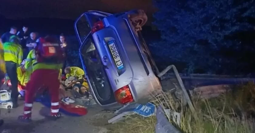 Mantova, esce di strada con l’auto: muore un uomo di 38 anni, gravissimi i due figli di 5 e 10 anni