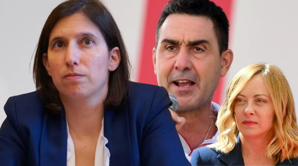 Grafico delle intenzioni di voto secondo l'ultimo sondaggio Swg per il Tg La7 sui principali partiti italiani