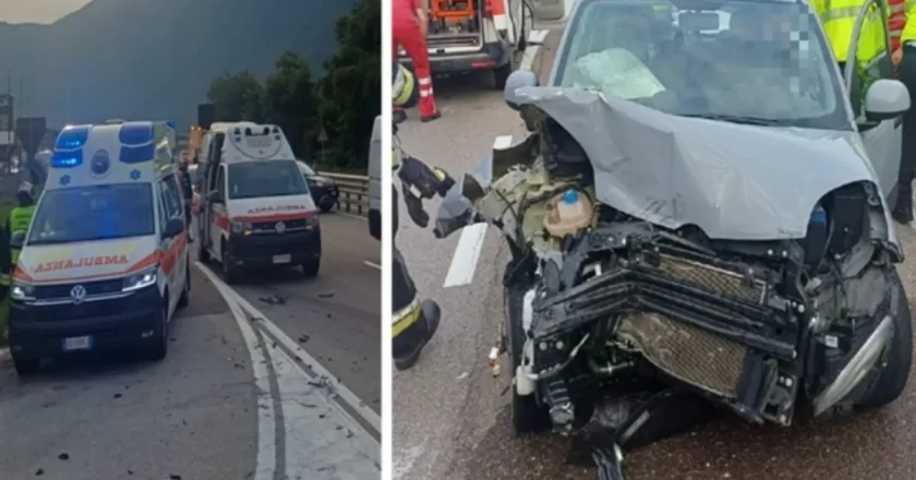 Tamponamento a catena sulla Valsugana, due feriti: statale 47 chiusa e traffico in tilt
