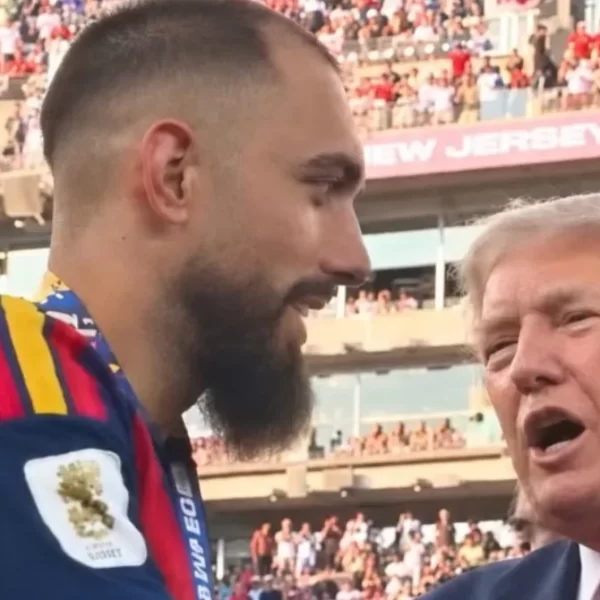 “Non voglio…”: la frase del campione spagnolo e il saluto a Trump che fa discutere