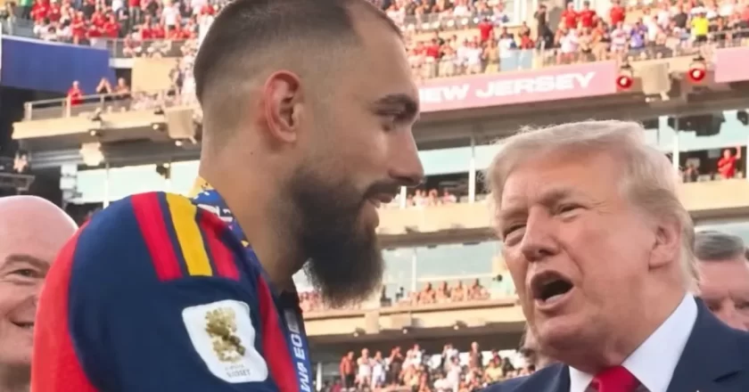 “Non voglio…”: la frase del campione spagnolo e il saluto a Trump che fa discutere