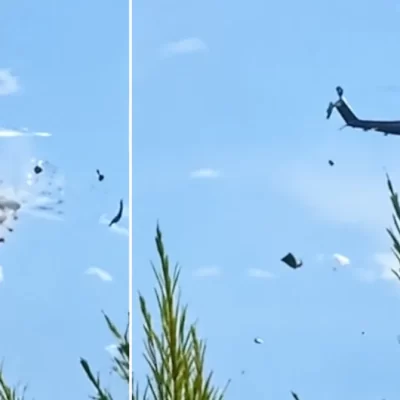Grecia, scontro in volo tra due elicotteri antincendio: salvo un equipaggio, ricerche in corso per il secondo – VIDEO