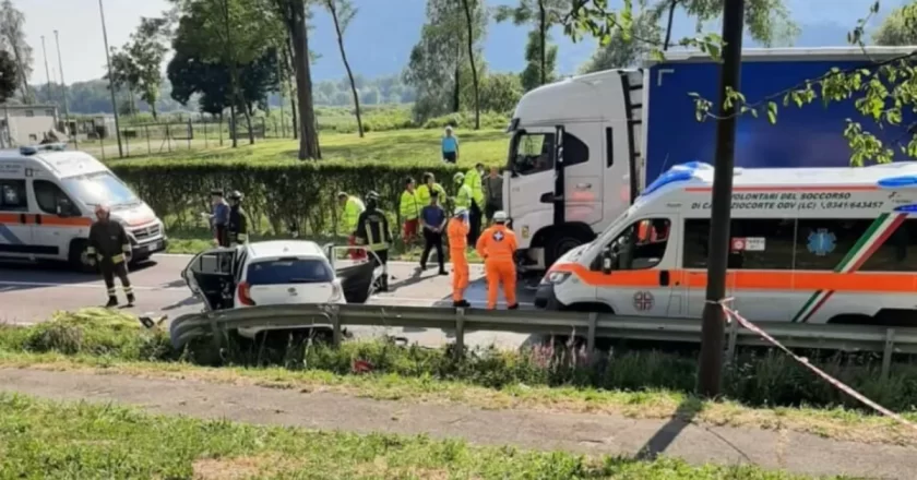 Incidente a Cisano Bergamasco, morto il motociclista Vincenzo Mannarino