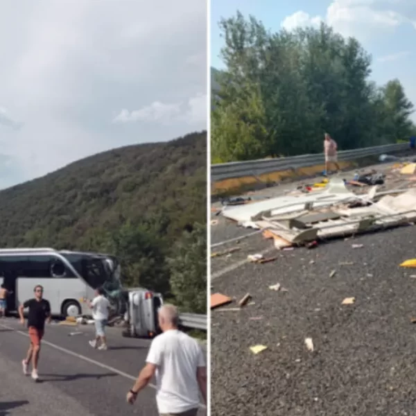 Frontale tra un pullman e un camper sulla statale Terni-Rieti: cinque morti e 27 feriti, tre in codice rosso