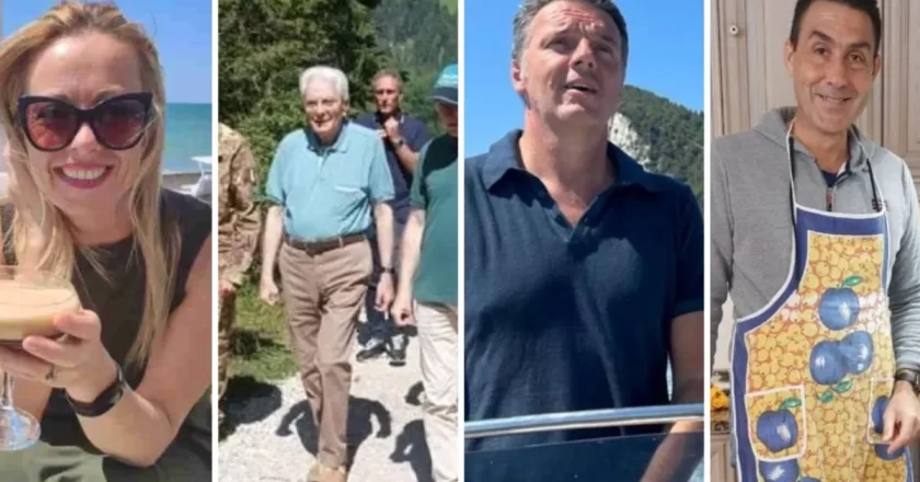 Dove vanno in vacanza i politici nell’estate 2026: da Mattarella a Vannacci
