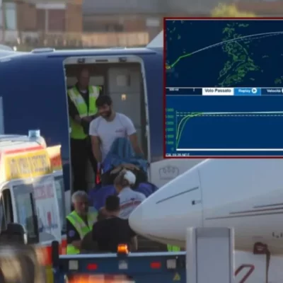 Di Battista è tornato in Italia: atterrato a Ciampino e ricoverato al Gemelli. Il neurochirurgo Maira: «Le prime 24 ore sono decisive»