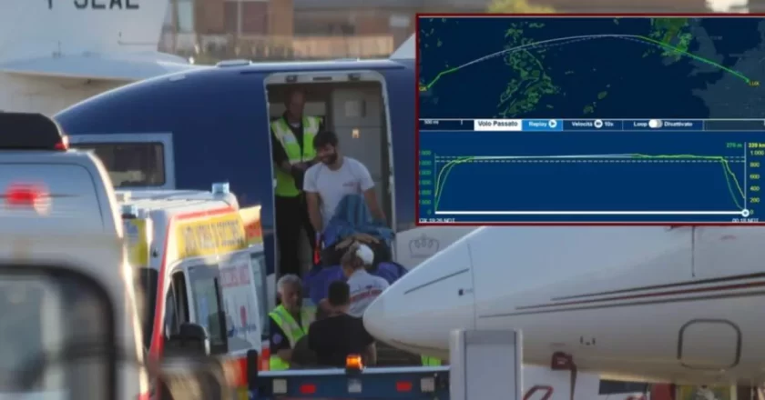 Di Battista è tornato in Italia: atterrato a Ciampino e ricoverato al Gemelli. Il neurochirurgo Maira: «Le prime 24 ore sono decisive»