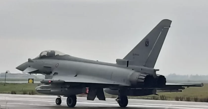 Eurofighter italiano colpito in Arabia Saudita: cosa è successo