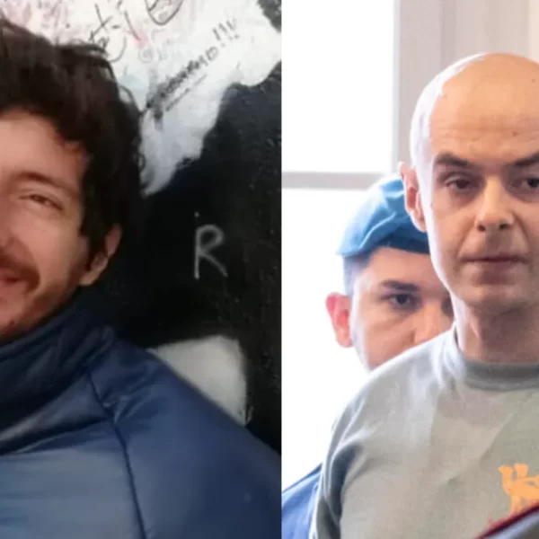 Capotreno ucciso, follia in aula: Marin Jelenic sputa, calcia e colpisce la gabbia di vetro. “Italia mafiosa, processo politico”. La perizia: perfettamente consapevole